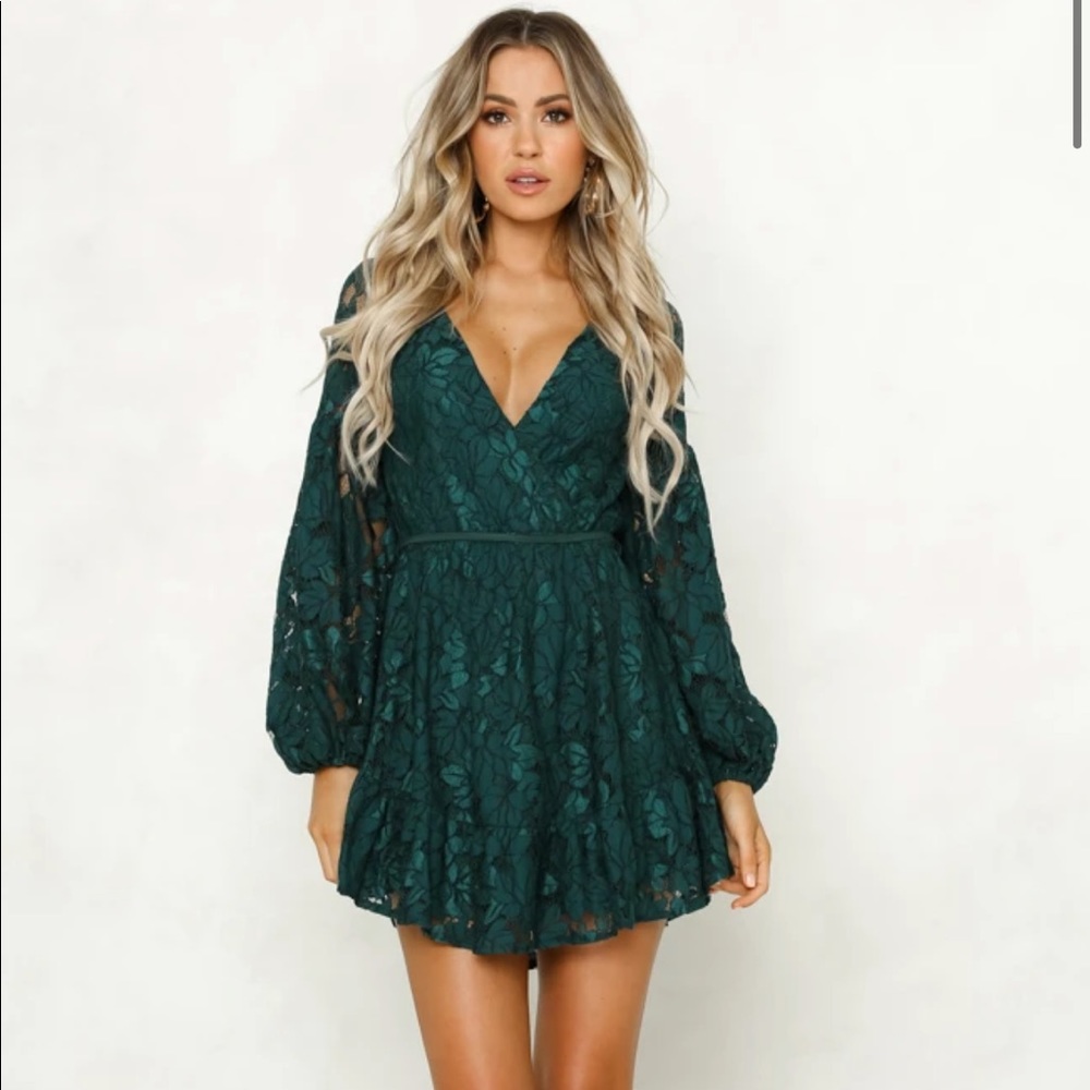 Hit The Mark Dress Teal - Showpo 🖤
